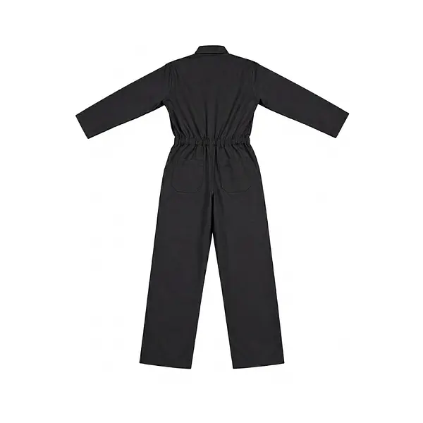 Overol Enterizo Negro Sin Reflectivo
